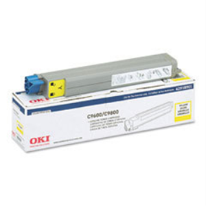 42918901 C9600/C9800 YELLOW TONER CARTRIDGE "TYPE C7"