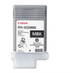 CANON PFI102MBK MT BLK INK           