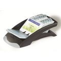 DURABLE VISIFIX Desk Business Card File, 100 Pockets, A-Z Guides, Graphite/Black (241301)