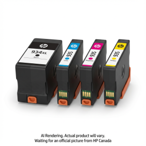 HP 935 CMY/934XL Blk Ink Crtg Combo 4-Pk