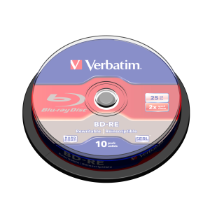 Verbatim BD-RE 25G 2X VRB WHT HC 10SP