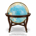 Diplomat 32"/82 Cm Blue Illuminated Floor Heirloom (English) - Ships in 2 boxes