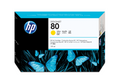 HP No 80 Yellow Ink Cartridge,175ml,WW