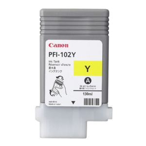 CANON PFI102Y YLW INK TANK           
