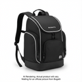 K&B Sport Junior Ski Boot Backpack - Black / White