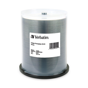Verbatim CDR 80M 52X VBTM WHT IJ 100PK SP