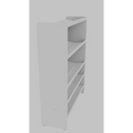 (CUSMA form attached) TITAN 5 Shelf for TIT547-SILVER-BLACK