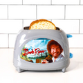 Bob Ross "Happy Little Toast" Elite Toaster – Artistic Non-Stick 2-Slice Toaster