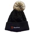 KnittedHat Randmar Knitted Hat with Pom Pom