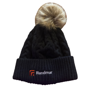 KnittedHat Randmar Knitted Hat with Pom Pom