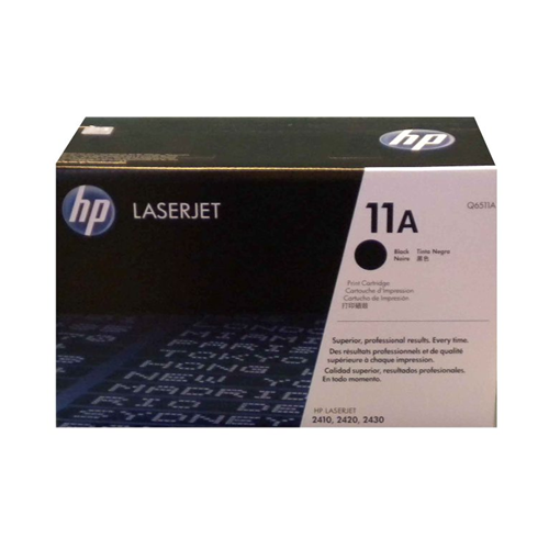 HP #11A BLACK CARTRIDGE STANDARD YIELD FOR LJ 2400 SE