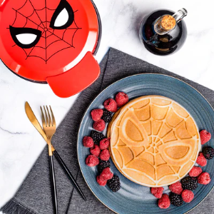 Marvel Spider-Man 7" Waffle Maker – Iconic Web-Slinger Non-Stick Breakfast Appliance