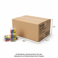 4ct Crayons–Blue,Red,Grn,Yel(360ea/case)