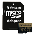 Verbatim 64GB Pro+ microSDXC UHS-I U3 V30 A1