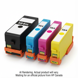 HP 564 CMY/564XL Blk Ink Crtg Combo 4-Pk