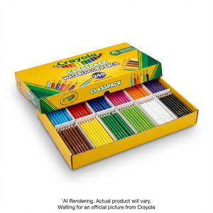 240 Watercolor Pencils Classpack–12 clrs