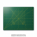 OLFA RM-SG-01 18" x 24" Double Sided Rotary Mat, Green