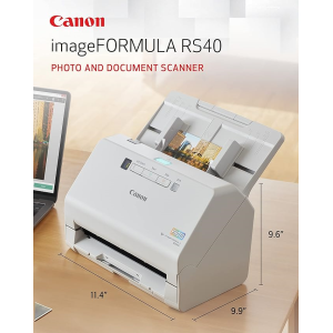 imageFORMULA RS40 Photo and Document Scanner