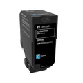 Lexmark CS720,CS/CX725 Cyan Return Program 3K Toner Cartridge