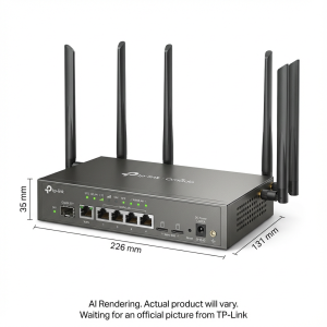 Omada 4G+ Cat6 AX3000 Gigabit VPN Router
