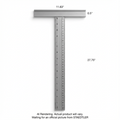 T-Square 24'' aluminum w/header