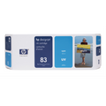 HP No. 83 UV Cyan Ink Cartridge