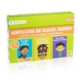Cartes de gentillesse en classe jumbo - Version française