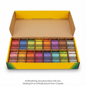 800 Regular Crayon Classpack– 16 colours