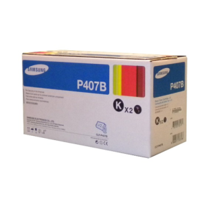 SU386A SAM CLTP407B 2PK BLACK TONER CRTG