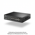 Omada 8-Port 2.5GBASE-T and 2-Port 10GE SFP+ Smart Switch with 8-Port PoE+