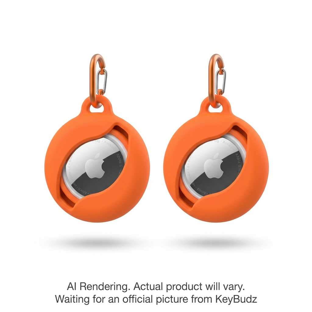 AirTag Secure Dock Electric Orange (2 Pack)