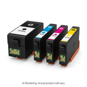 HP 910 CMY/910XL Black Combo 4-Pack NA