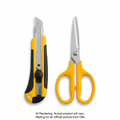 OLFA L-2/SCS-2 Heavy Duty 18mm L-2 Knife + 7” Scissors  NEW - 1 Unit