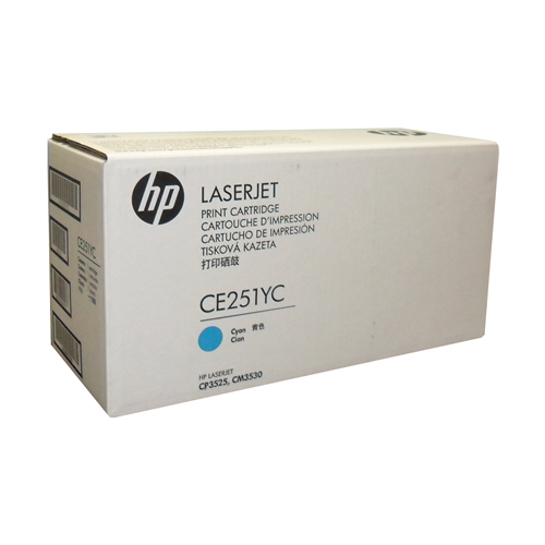 CE251YC HP CONTRACT CYAN OPTIMIZED YIELD TONER