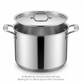 Tramontina Tri-Ply Base Covered Stock Pot, 8 qt
