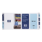 HP 83 UV Light Cyan PH and Cleaner