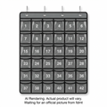 Kore Cell Phone 42 Pocket Storage - Grey