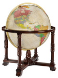 Diplomat 32"/82 Cm Antique Illuminated Floor Heirloom (English) - Ships in 2 boxes