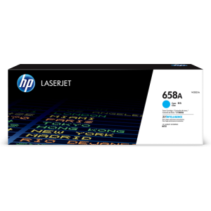 HP 658A Cyan LaserJet Toner Cartridge